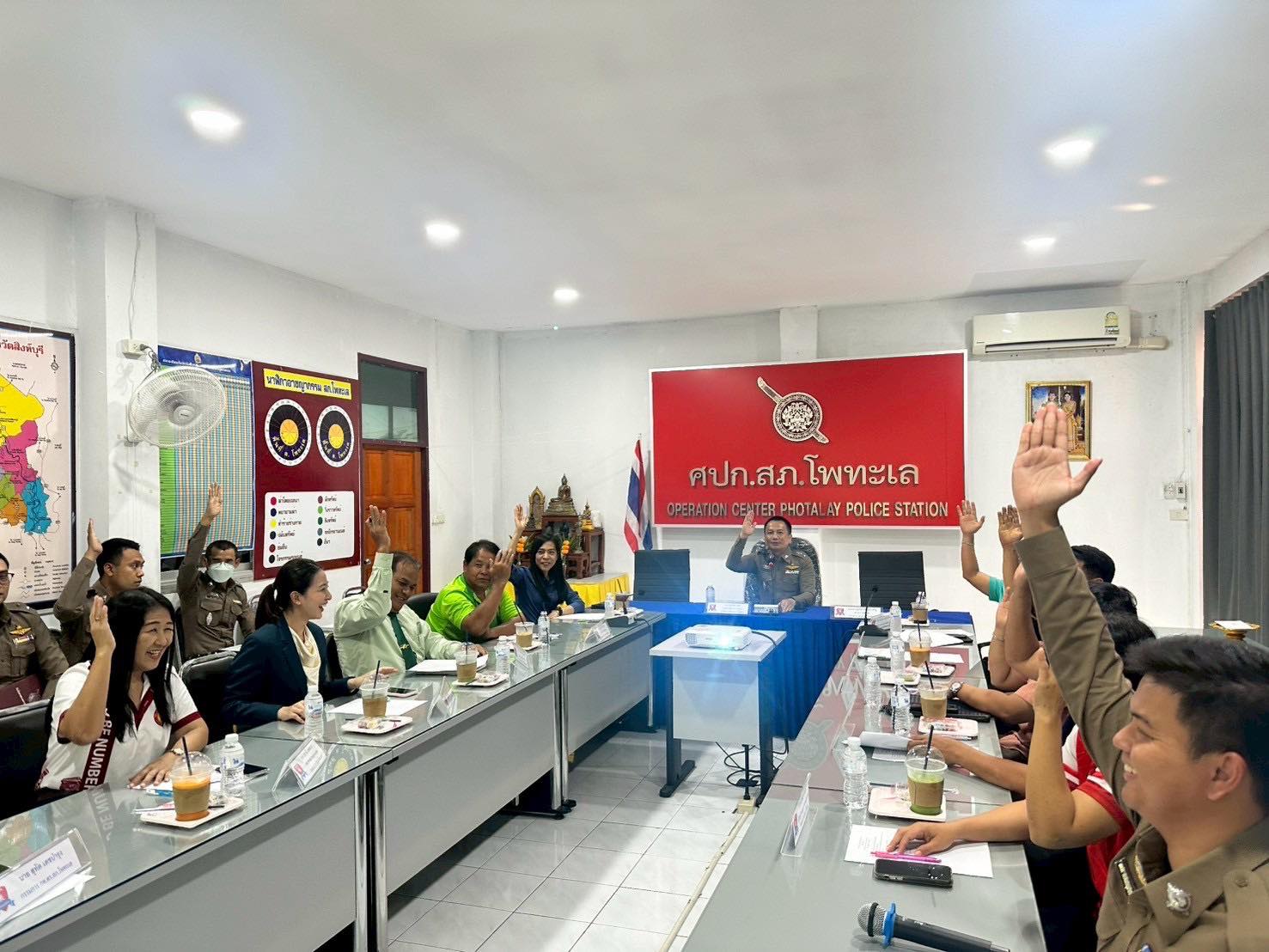 กต.ตร.สภ.โพทะเล ครั้งที่ 2/2568 ประจำปี งบประมาณ 2568 ของ สภ.โพทะเล