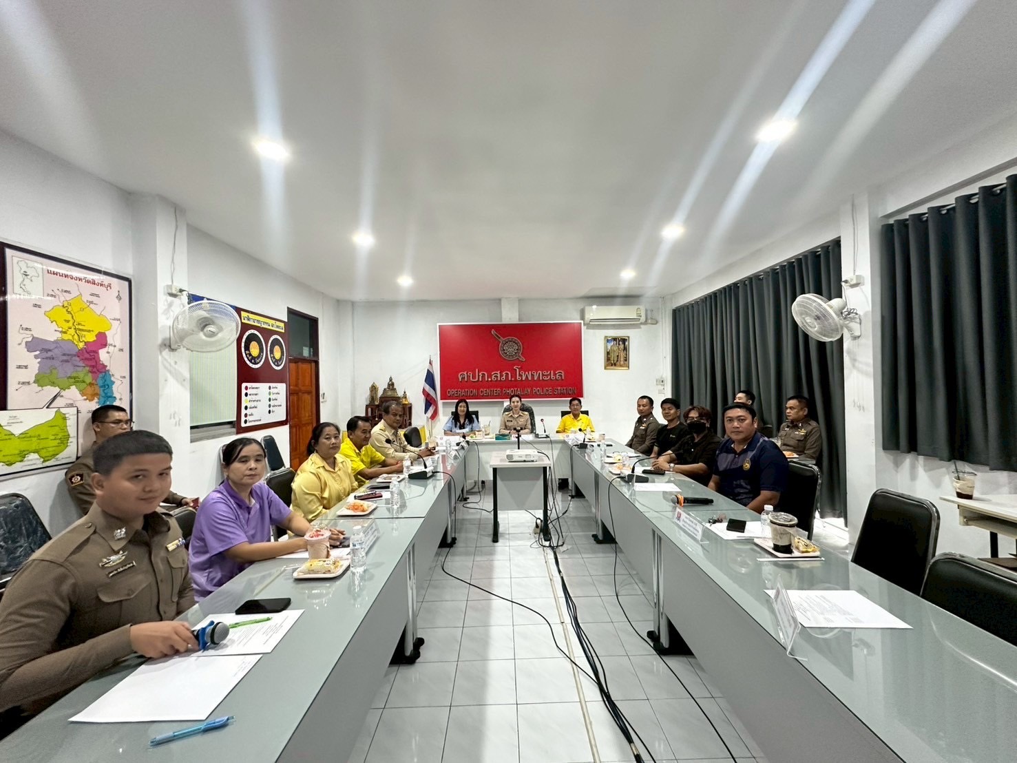 ประชุม กต.ตร.สภ.โพทะเล ครั้งที่ 3/2568 ประจำปี งบประมาณ 2568 ของ สภ.โพทะเล