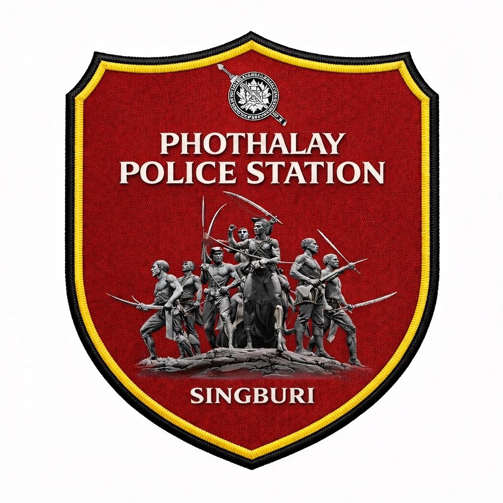 สถานีตำรวจภูธรโพทะเล จังหวัดสิงห์บุรี logo